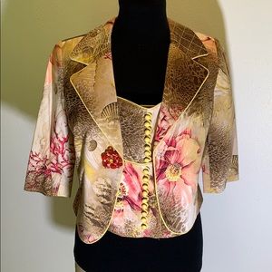 Jacket and bustier
